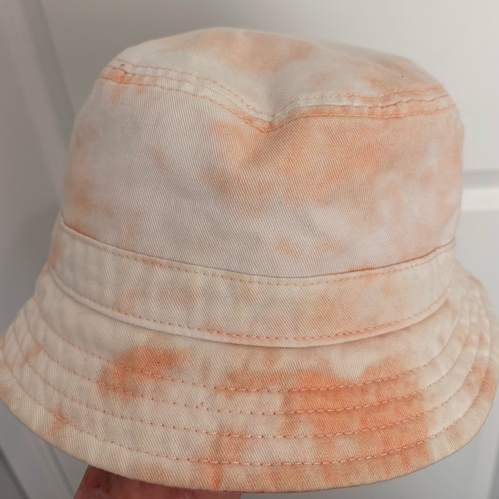 Women’s American Eagle Tie-Dye Peach/ Pink Bucket Hat